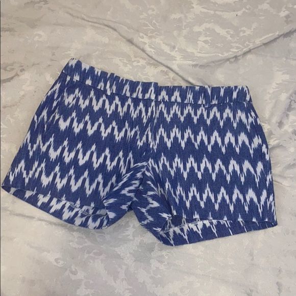 🎀 J Crew women’s zig zag Ikat shorts size 4 - Picture 4 of 11